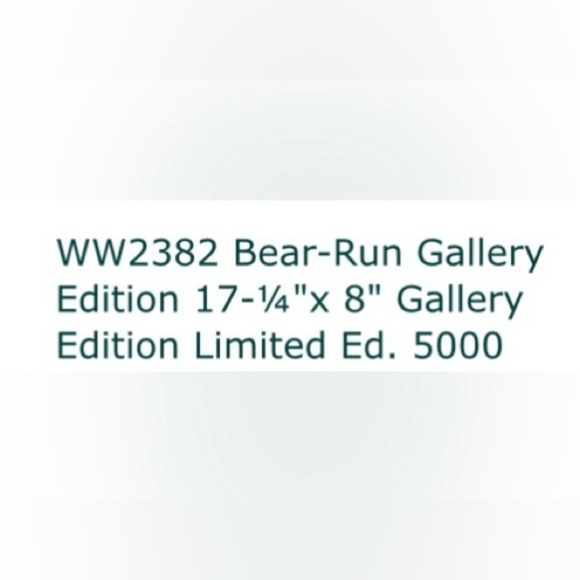 Williraye WW2382 Bear - Run LE 1103 /5000 - Picture 10 of 10